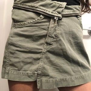 BDG Olive Mini Skirt